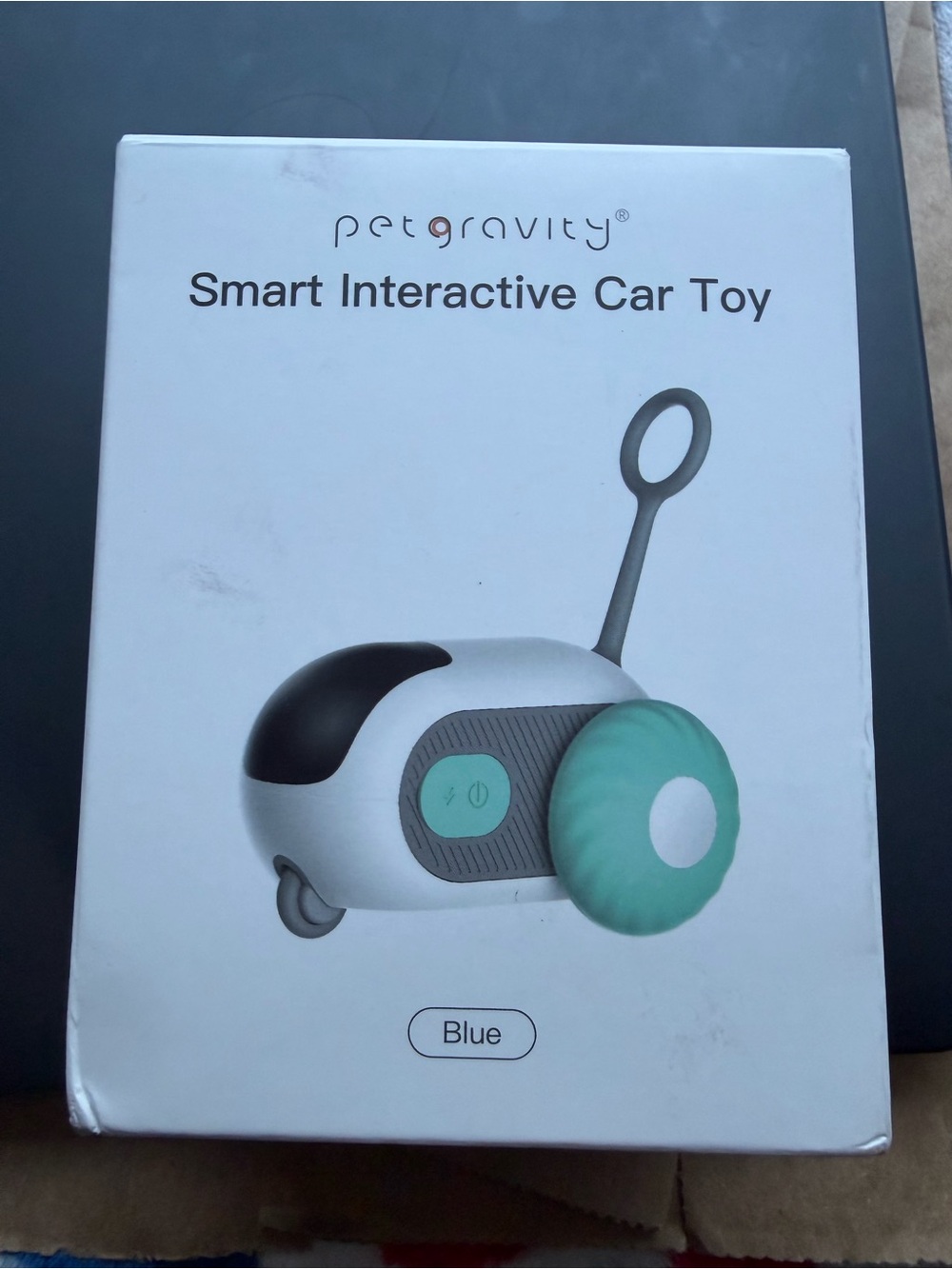 Smart Interactive Car Toy - Blue